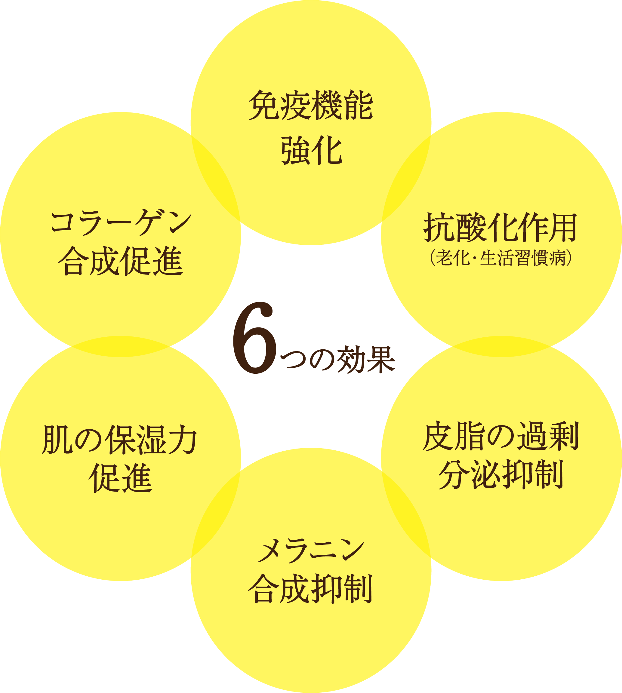 ビタミンＣ６つの効果