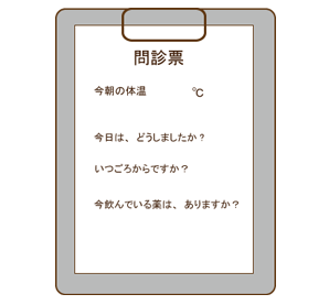 問診票