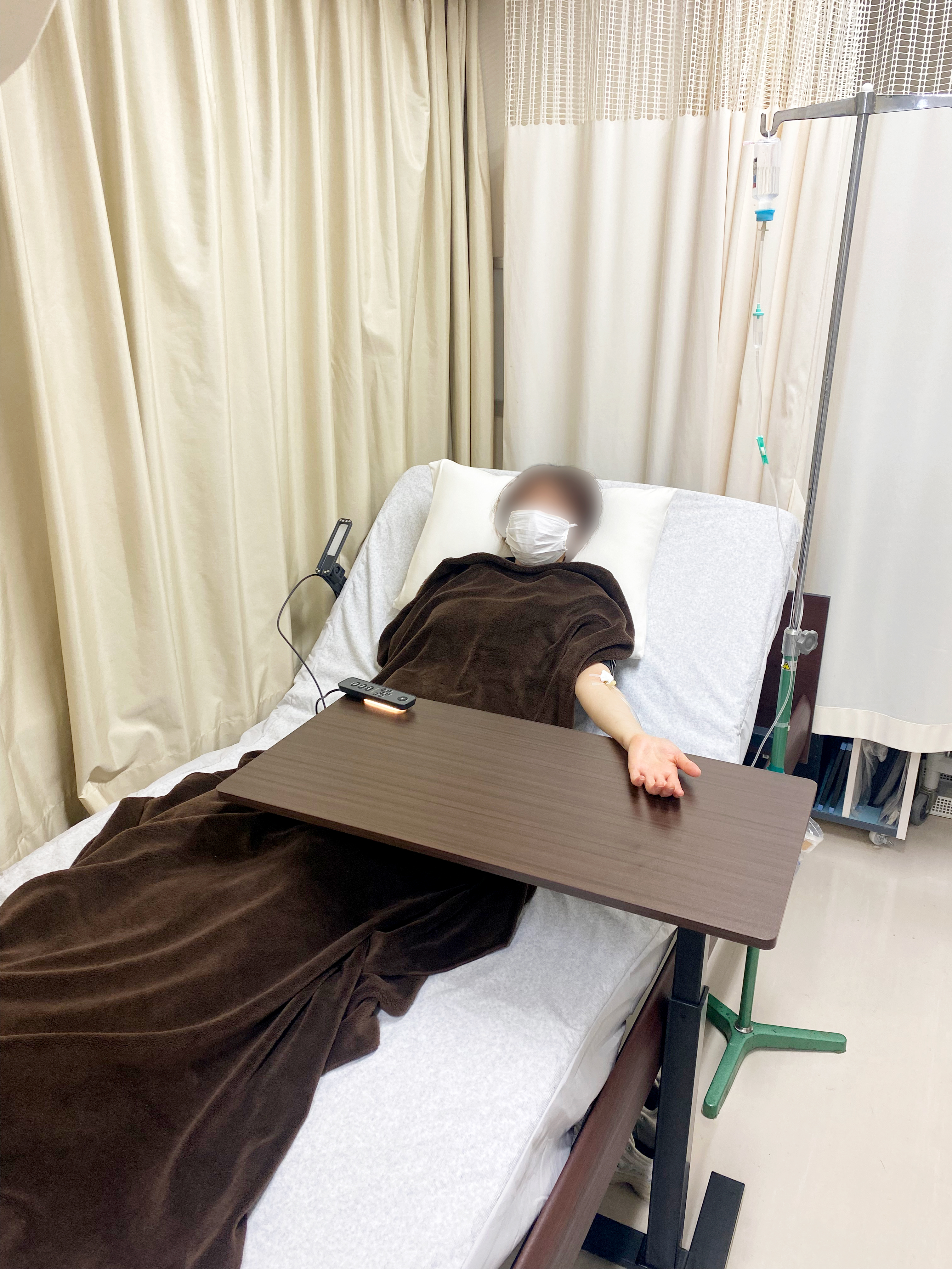 点滴用ベッド